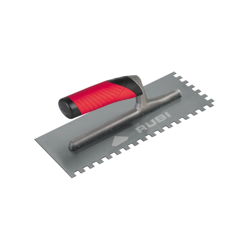 Peigne à colle inox Rubi 74942 28 cm 12 x 12 mm