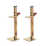 Kit support de règle Rubi 60998 50 cm acier