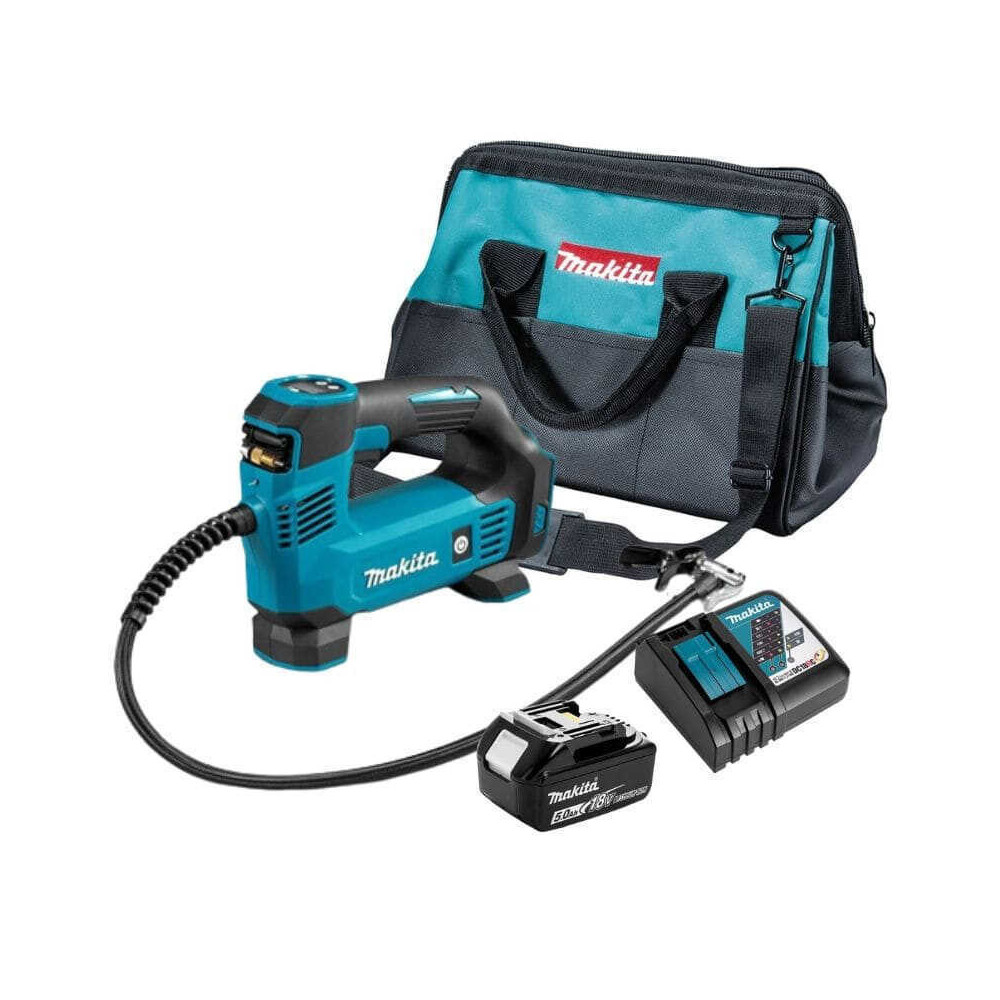Gonfleur Makita DMP180RTS 18V batterie 5,0 Ah