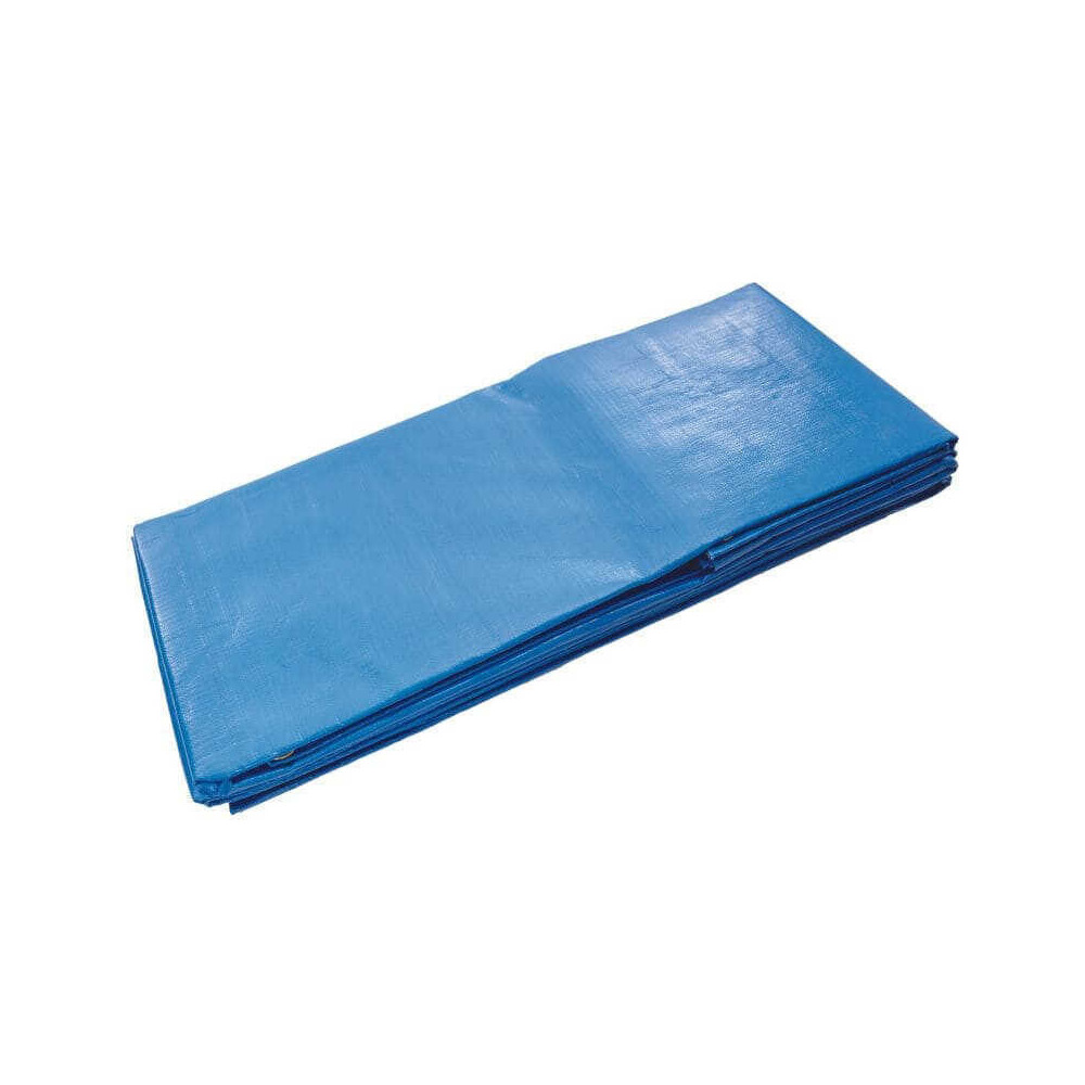 Bâche bleue à oeillets 6 x 4 m Dimos 408524