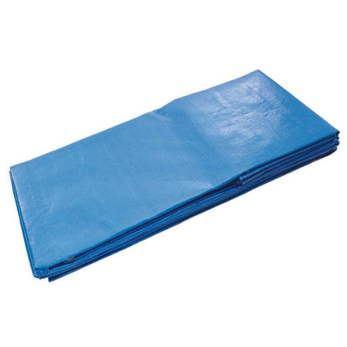 Bâche bleue à oeillets 6 x 4 m Dimos 408524
