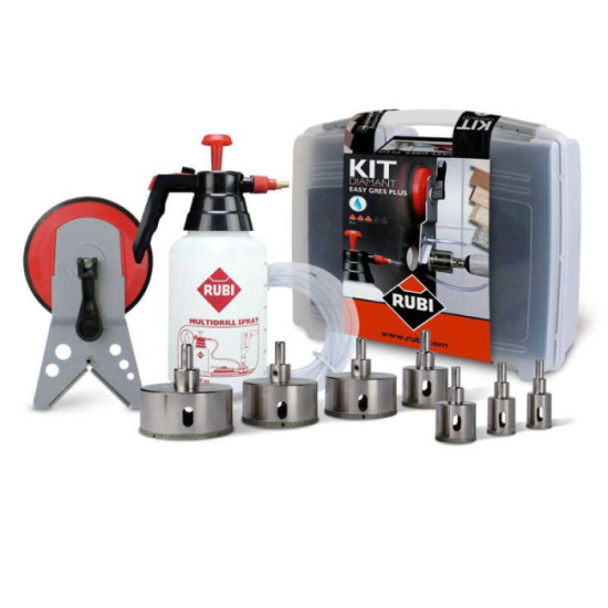 Kit trépans diamant Rubi 50937 EASYGRES PLUS