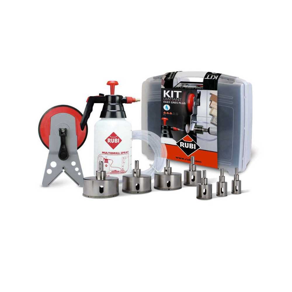 Kit trépans diamant Rubi 50937 EASYGRES PLUS