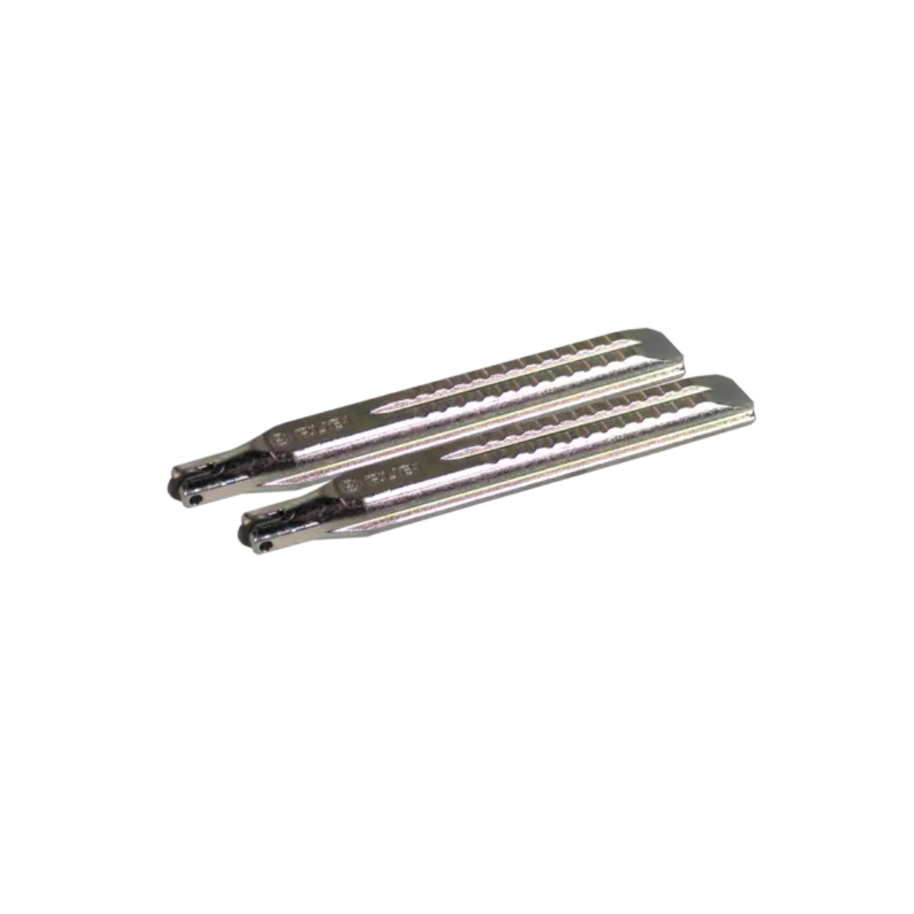 Kit de 2 molettes Rubi Ø 6 mm SILVER 1947