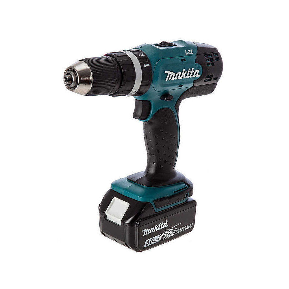 Perceuse à percussion Makita DHP453RFJ 2x3,0 Ah