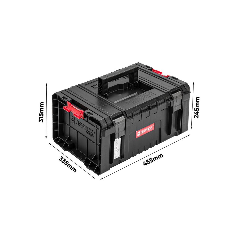 Caisse à outils qs pro toolbox 20 Qbrick SKRQTBPRO2CZAPG003