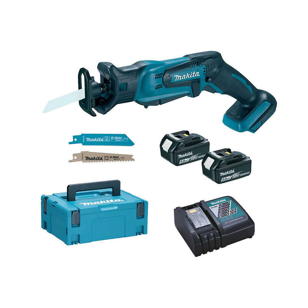 Scie sabre Makita DJR183RTJ 18V LXT