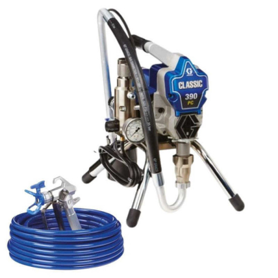 Pulvérisateur airless 390 PC Classic sur support Graco 17C348
