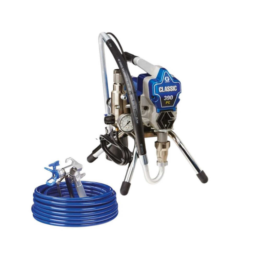 Pulvérisateur airless 390 PC Classic sur support Graco 17C348