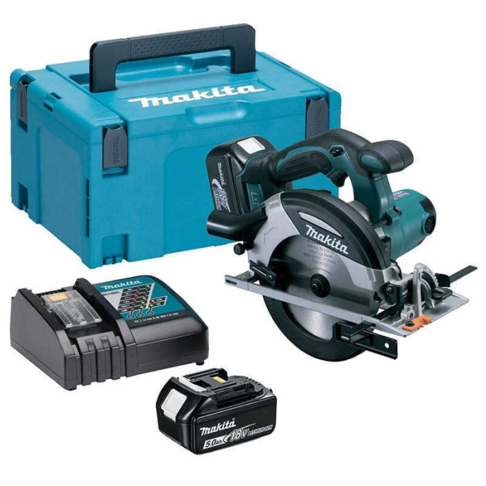 Scie circulaire Makita DHS630RTJ 18V 66 mm 2 x 5,0 Ah