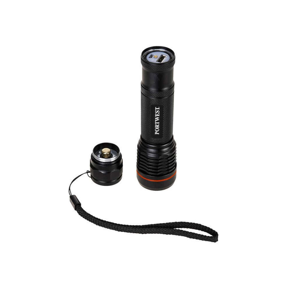 Lampe torche USB Portwest PA75BKR 600 lm