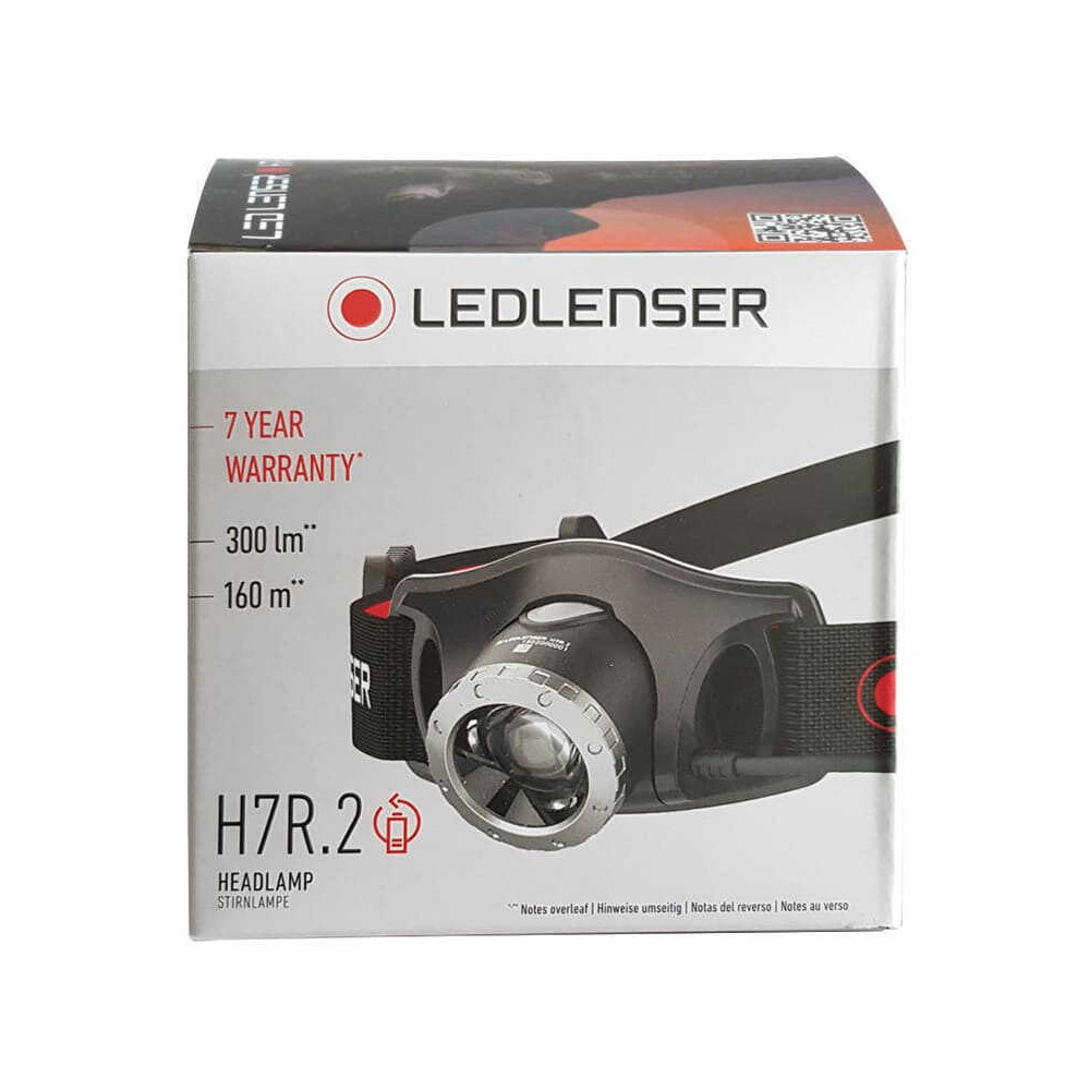 Lampe frontale rechargeable Ledlenser H7R.2 7298