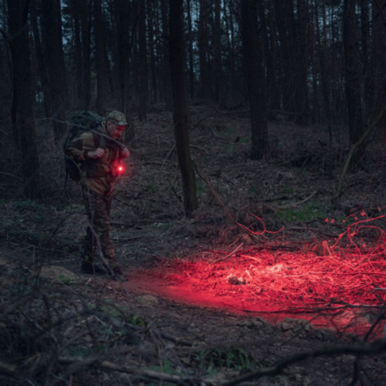 Lampe frontale Armytek F06901C Wizard C2 WR blanc froid et rouge