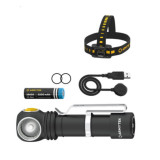 Lampe frontale Armytek F06901W Wizard C2 WR blanc chaud et rouge