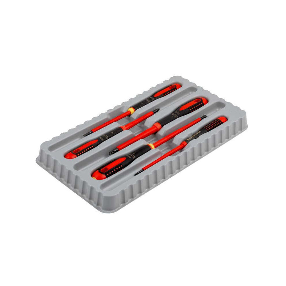Jeu 5 tournevis isolés VDE ERGO Bahco BAHBE-9881S