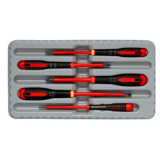 Jeu 5 tournevis isolés VDE ERGO Bahco BAHBE-9881S