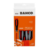 Jeu 5 tournevis isolés VDE ERGO Bahco BAHBE-9881S