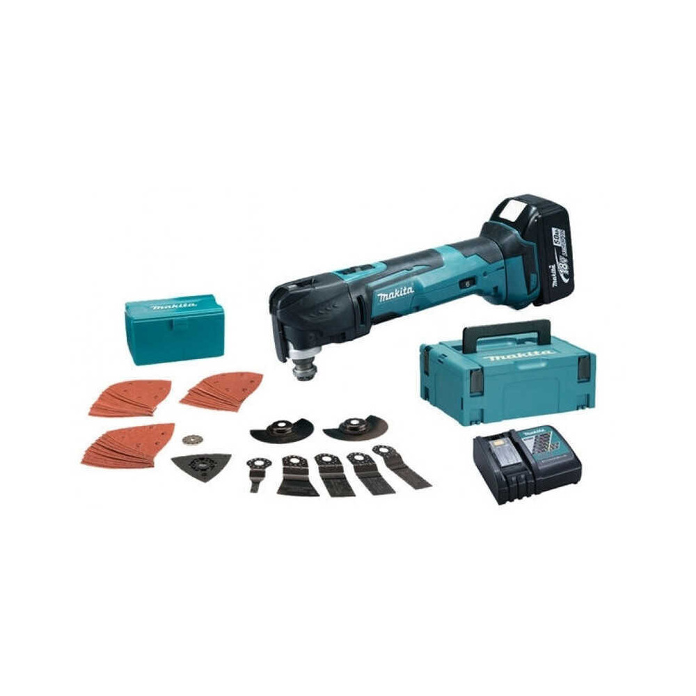 Outil multifonctions Makita DTM51RTJX2 18V 2 x 5,0 Ah