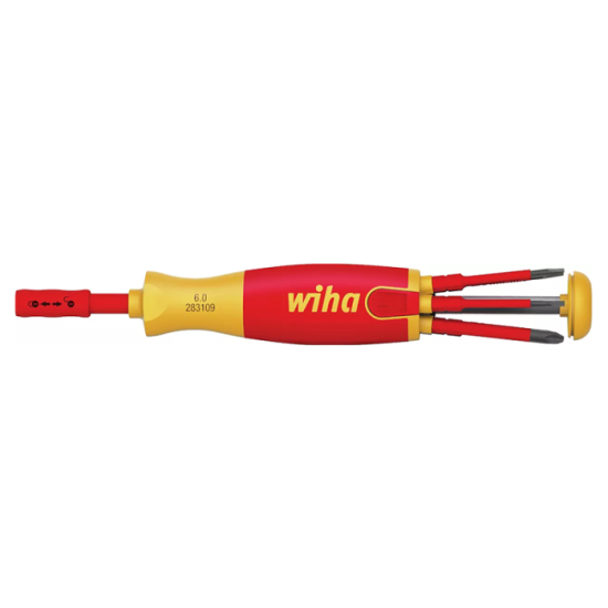 Tournevis isolé Wiha LiftUp 38613 6 embouts slim