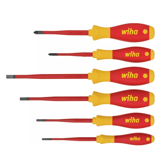 Jeu 6 tournevis isolés Wiha slimFix 35389