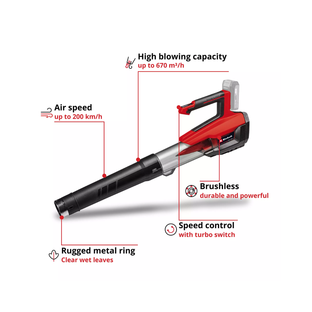 Souffleur Einhell GP-LB 18/200 Li GK 18V brushless