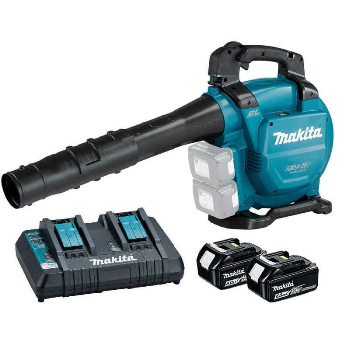 Souffleur-aspirateur Makita DUB363PG2V 36V 2 x 6,0 Ah