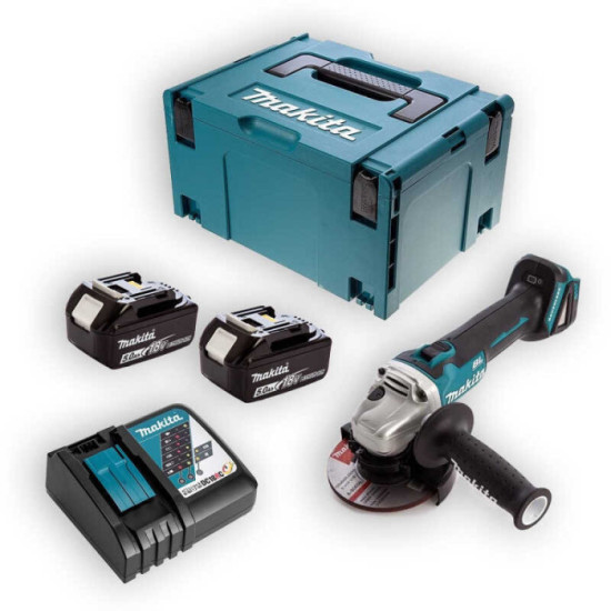 Meuleuse d'angle Makita DGA506RTJ 18V LXT