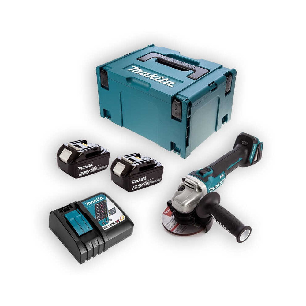 Meuleuse d'angle Makita DGA506RTJ 18V LXT