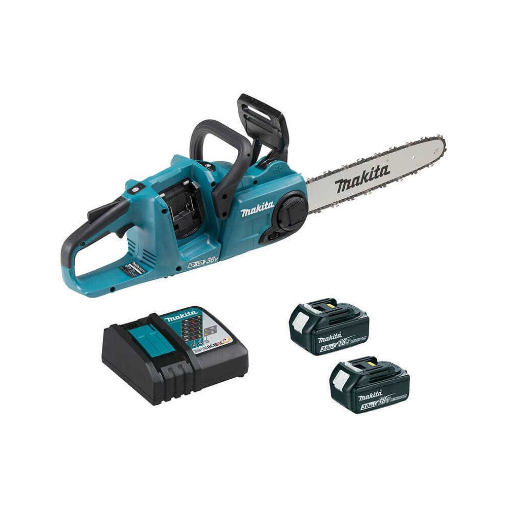 Tronçonneuse Makita DUC353RF2 36V 35 cm 2 x 3,0 Ah