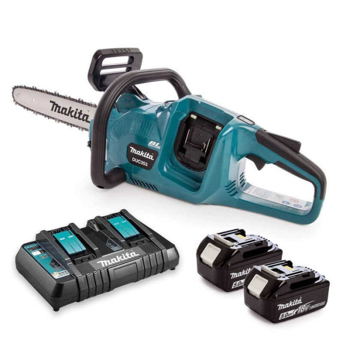 Tronçonneuse Makita DUC353PF2 36V guide 35 cm