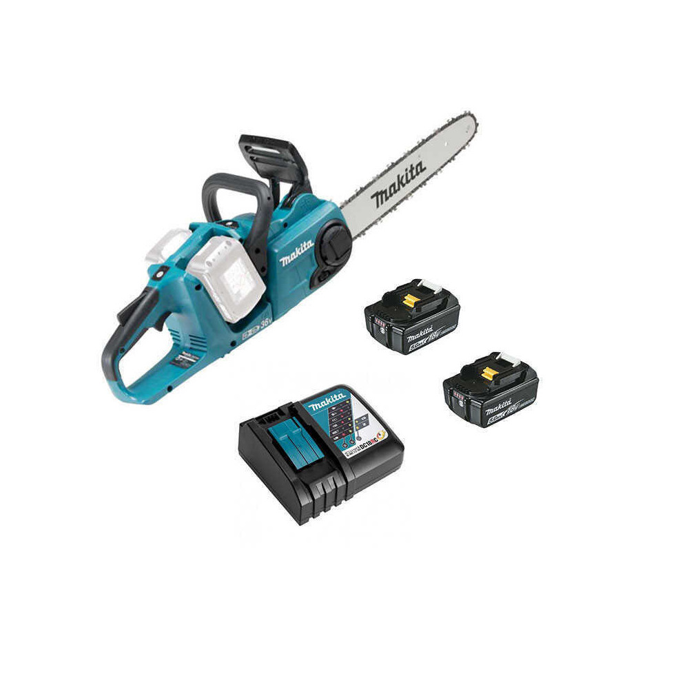 Tronçonneuse Makita DUC353RT2 36V 35 cm 2 x 5,0 Ah