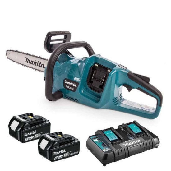 Tronçonneuse Makita DUC353PG2 36V 2 x 6,0 Ah