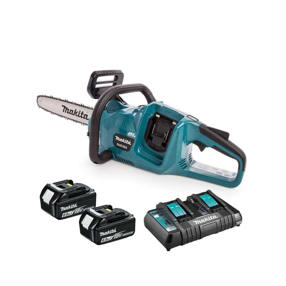 Tronçonneuse Makita DUC353PG2 36V 2 x 6,0 Ah