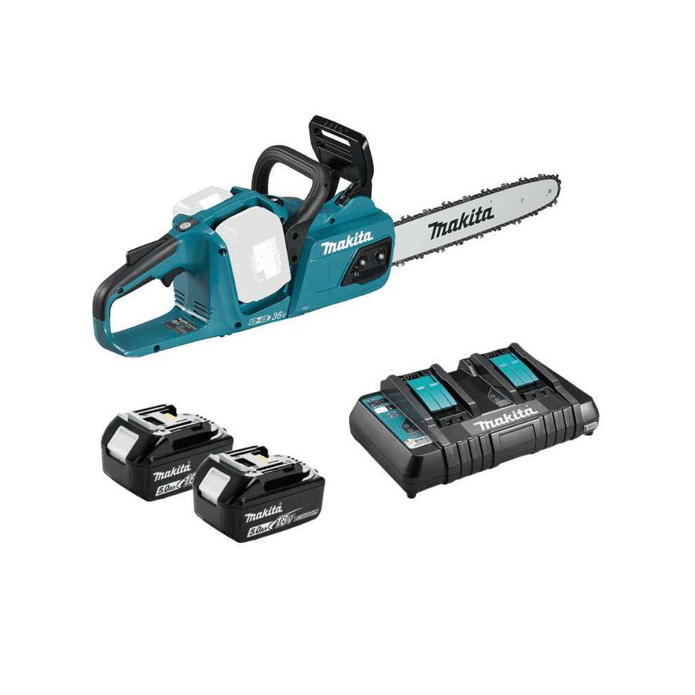 Tronçonneuse Makita DUC355PT2 36V guide 35 cm