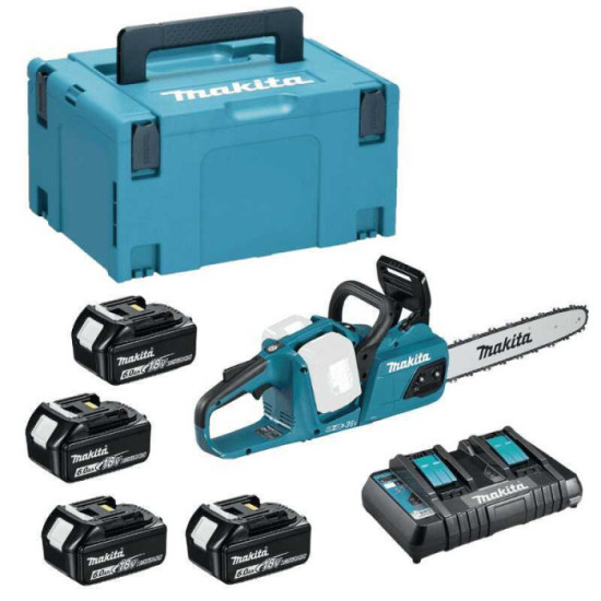 Tronçonneuse Makita DUC355PG4J 4 x 6,0 Ah Makpac