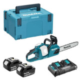 Tronçonneuse Makita DUC355PT2J 36V 35 cm 2 x 5,0 Ah