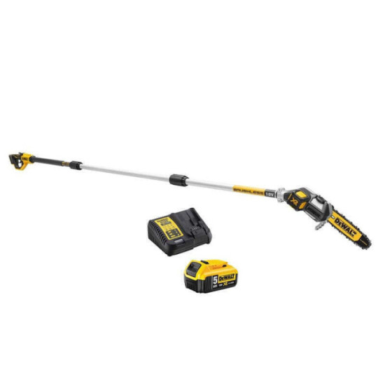 Élagueuse sur perche DeWalt DCMPS567P1-QW 18V 5,0 Ah