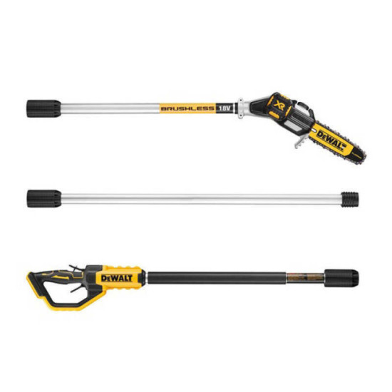 Élagueuse sur perche DeWalt DCMPS567P2-QW 2 x 5,0 Ah