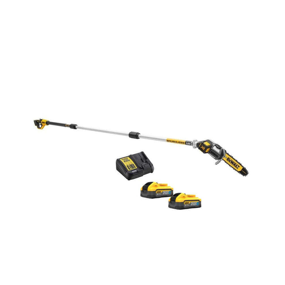 Élagueuse sur perche DeWalt DCMPS567H2 2 x 5,0 Ah