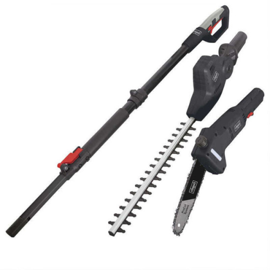 Taille-haie élagueuse 2 en 1 Scheppach 5910507904