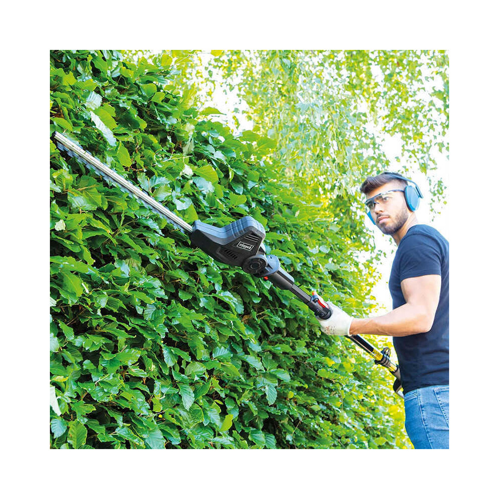 Taille-haie élagueuse 2 en 1 Scheppach 5910507904
