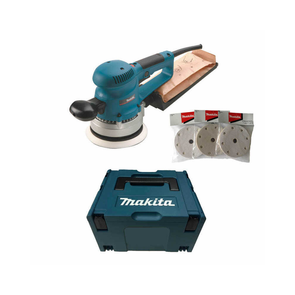 Ponceuse excentrique Makita BO6030JX 310 W Ø150