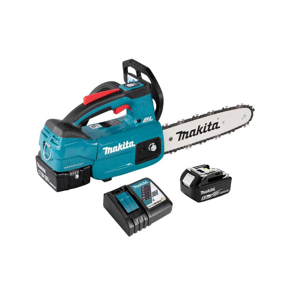 Tronçonneuse d'élagage Makita DUC254RT2 18V 2 x 5,0 Ah