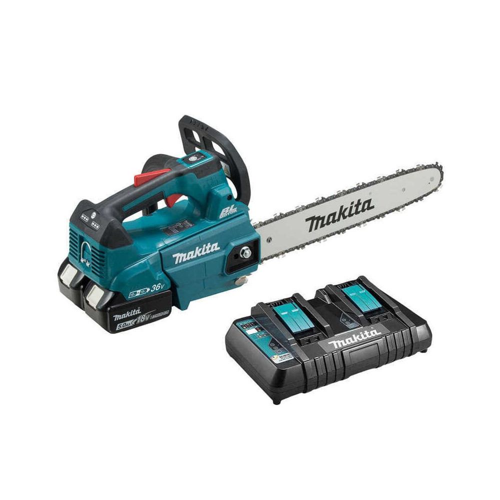 Tronçonneuse d'élagage 36V li ion Makita DUC356PT2B
