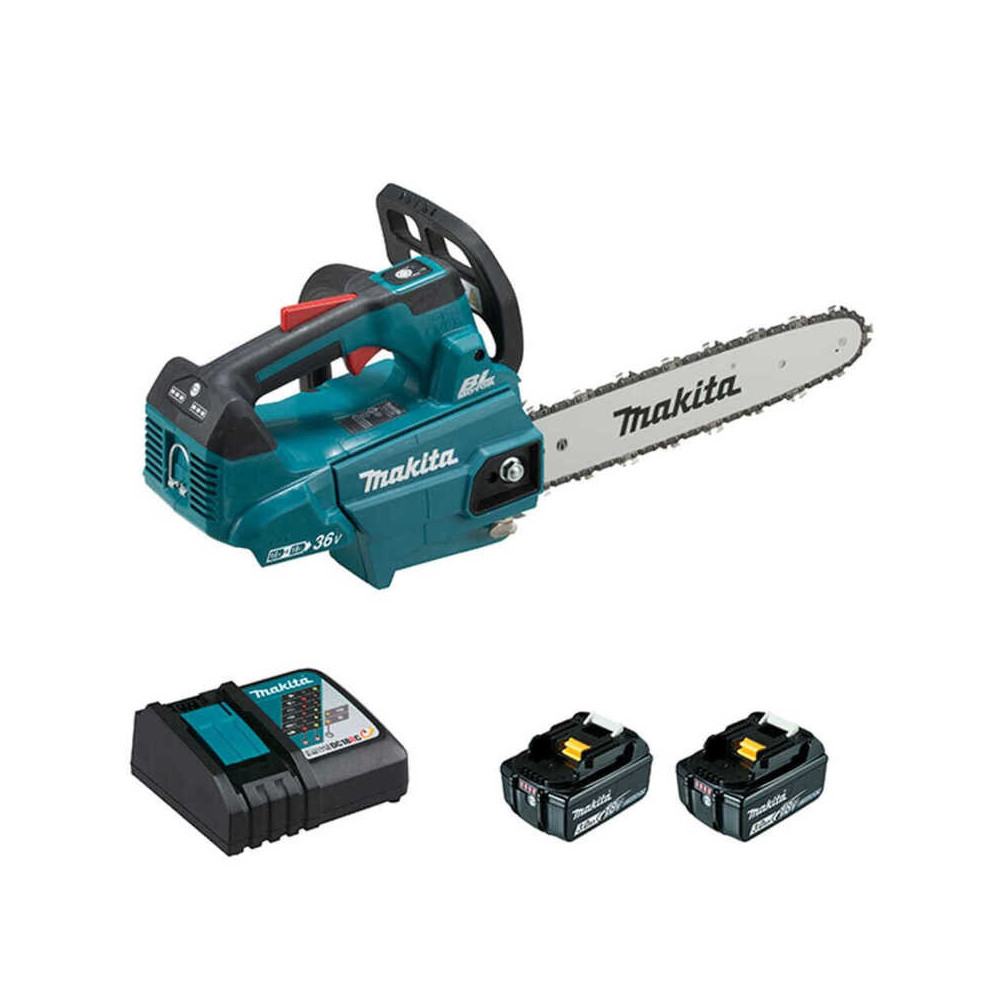 Tronçonneuse d'élagage Makita DUC306RF2 36V 2 x 3,0 Ah