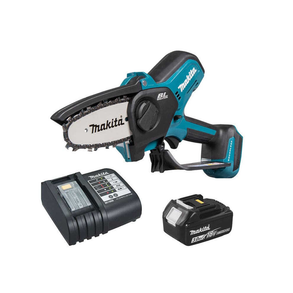Tronçonneuse Makita DUC101SF 18V brushless guide 10 cm