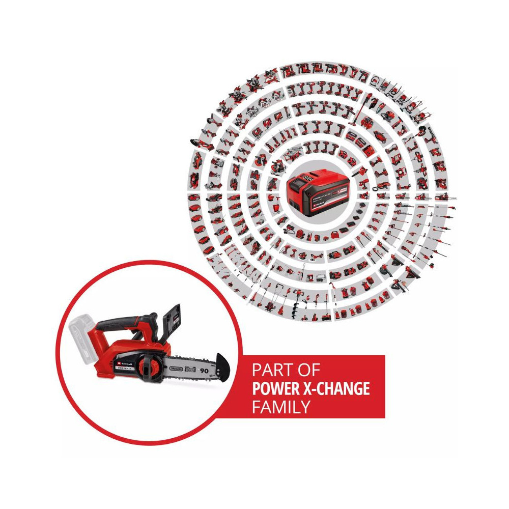 Tronçonneuse Einhell FORTEXXA 18/20 TH 18V guide 20 cm