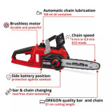 Tronçonneuse Einhell FORTEXXA 18/30 18V guide 30 cm