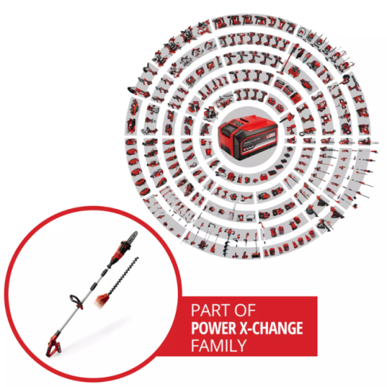 Taille-haies et tronçonneuse Einhell GE-HC 18 Li T Kit