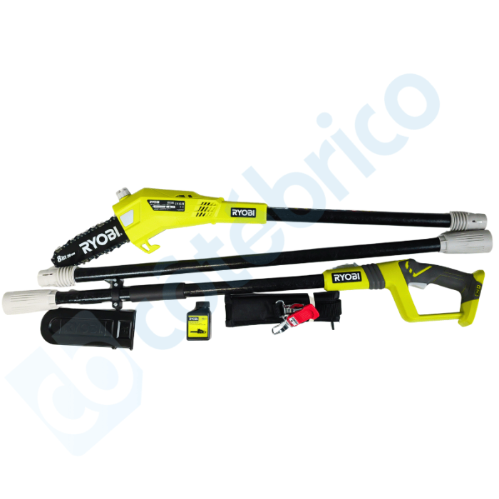 Tronçonneuse Ryobi 5133001250 18V guide 20 cm nue